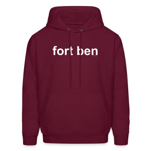 fort ben white - Men's Hoodie
