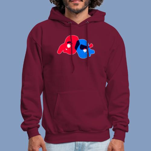 Front and Back Logo - Men's Hoodie