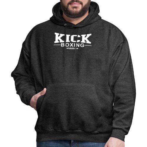 KICKBOXING MIAMI White Letters - Men's Hoodie