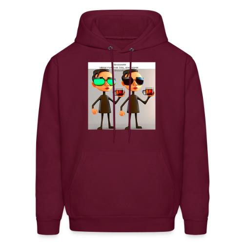 Here for the tea - Men's Hoodie