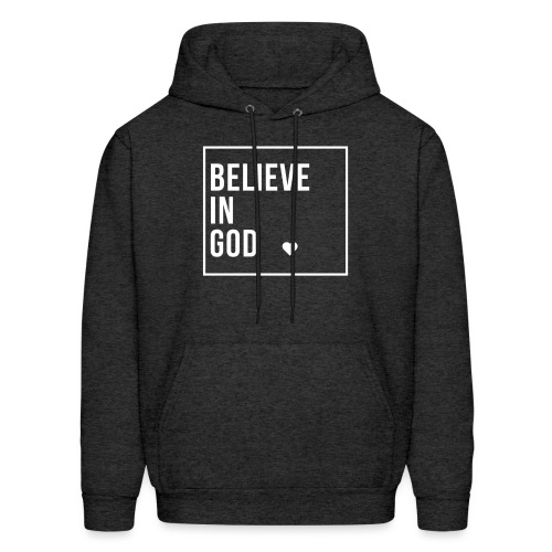 Believe in God - White - Men's Hoodie
