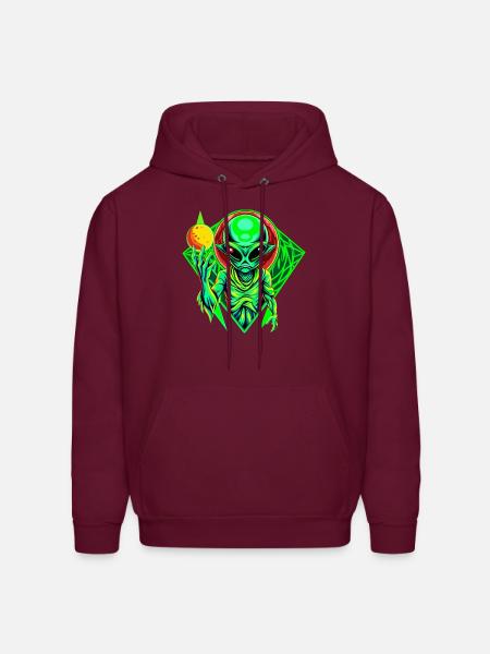 IlluminET180 - Men's Hoodie - burgundy