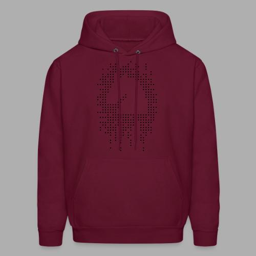 Knight and Dots Inverted png - Men's Hoodie