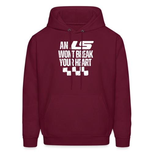 AN LS WONT BREAK YOUR HEART - Men's Hoodie