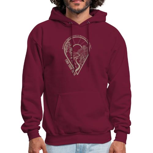 Find Your Trail Location Pin: National Trails Day - Men's Hoodie