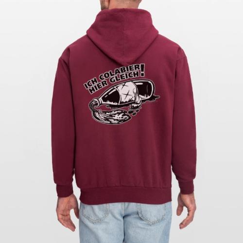 Ich Colabier hier gleich - Men's Hoodie
