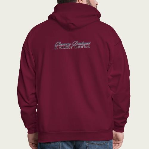 Recovery Mantra Empowered by what I survived - Men's Hoodie