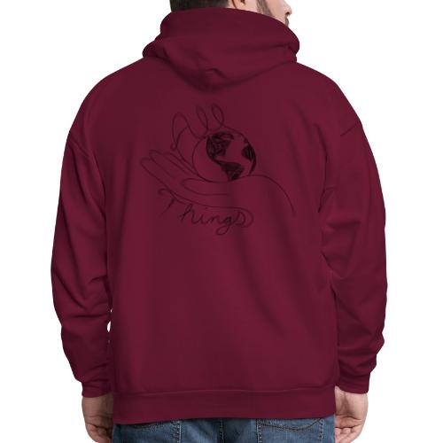 In His Hands - Men's Hoodie