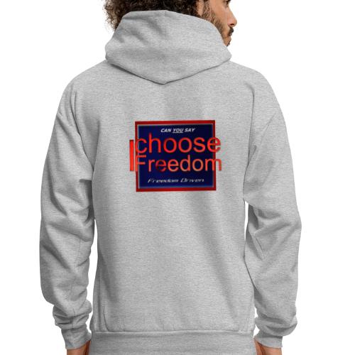 I Choose Freedom - Outside the Box - Men's Hoodie