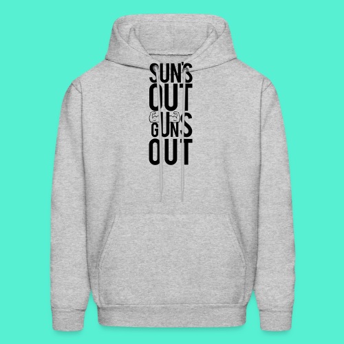 Suns Out Gym Motivation - Men's Hoodie