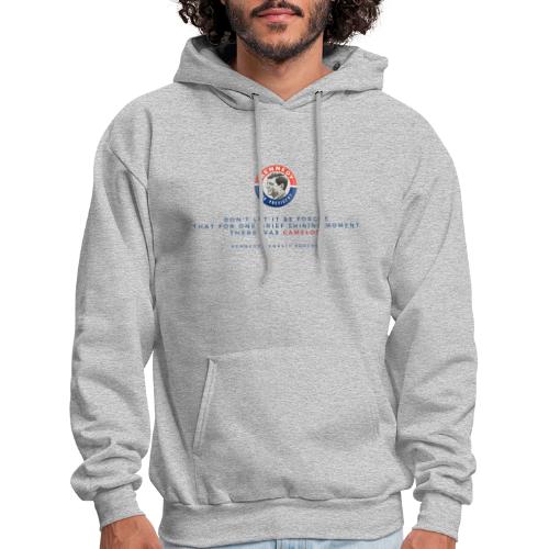 Camelot with JFK Button - Men's Hoodie