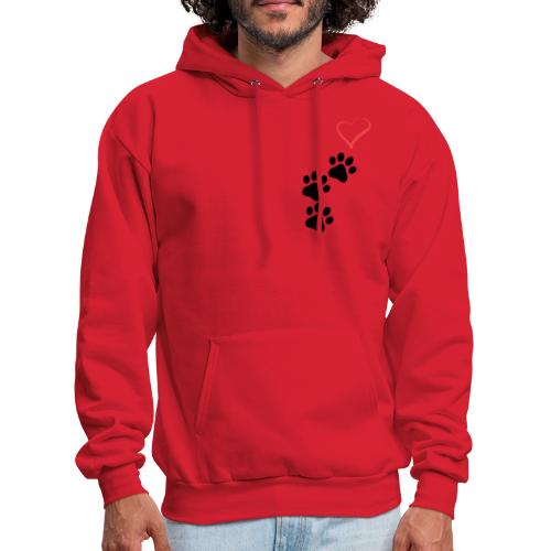 Paws to Your Heart - Men's Hoodie