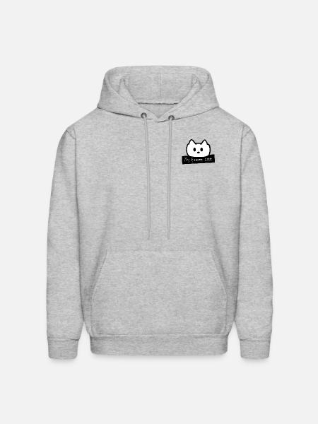 My "fantastic" cat - Men's Hoodie - heather gray