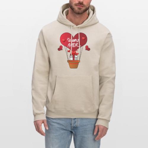 Fashion Valentine's Day Hearts, Gifts February 14 - Men's Hoodie