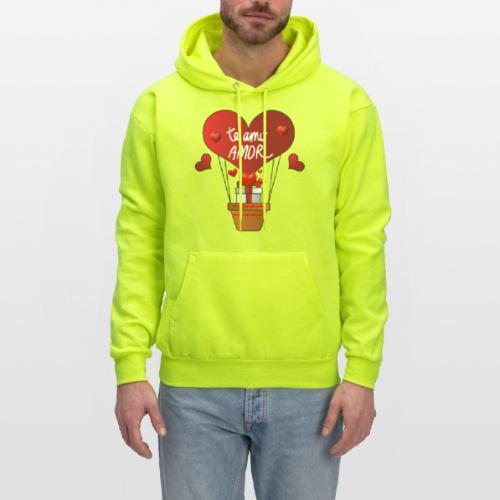 Fashion Valentine's Day Hearts, Gifts February 14 - Men's Hoodie
