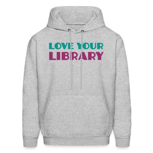 Love Your Library - Men's Hoodie