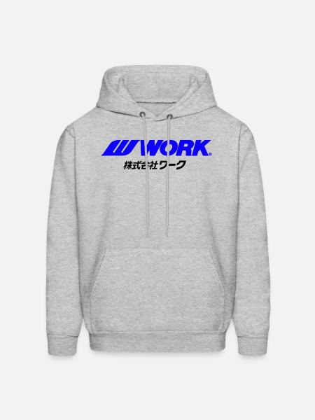 Work Wheels - JDM - Men's Hoodie - heather gray