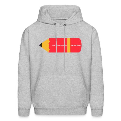 Vintage ALA: Pencil - Men's Hoodie