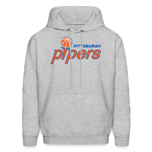 Pittsburgh Pipers - on Gray - Men's Hoodie