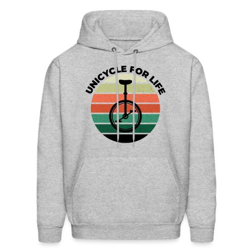 Unicycle For Life - Men's Hoodie