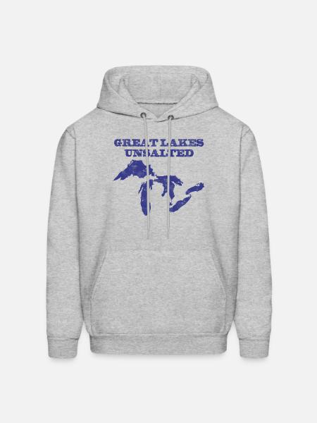 Great Lakes Unsalted - Men's Hoodie - heather gray
