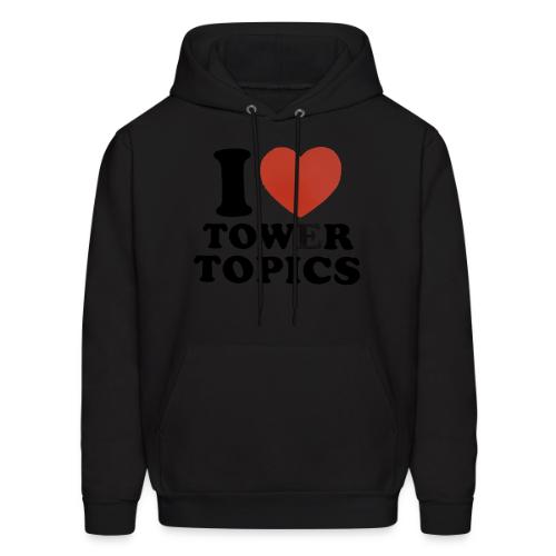 I Love Tower Topics - Men's Hoodie