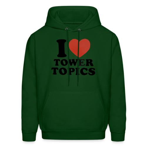 I Love Tower Topics - Men's Hoodie