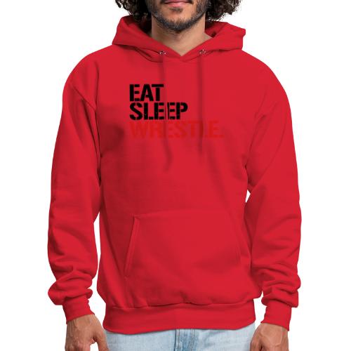 Eat Sleep Wrestle - Men's Hoodie
