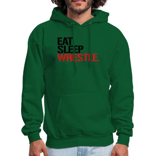 Eat Sleep Wrestle - Men's Hoodie