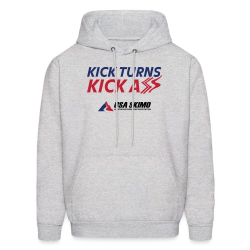 Kick Turns Kick A** - Men's Hoodie