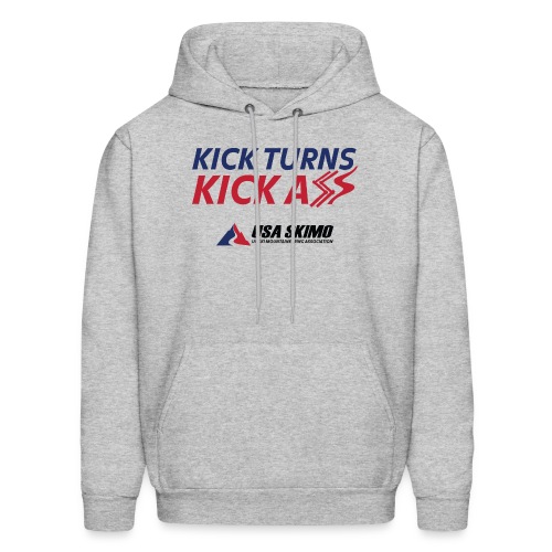Kick Turns Kick A** - Men's Hoodie