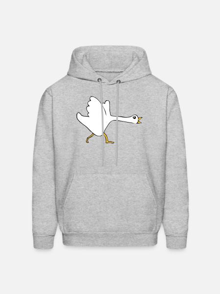 goose - Men's Hoodie - heather gray