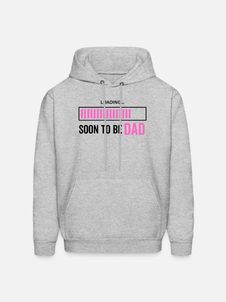 Soon To Be Dad - Men's Hoodie - heather gray