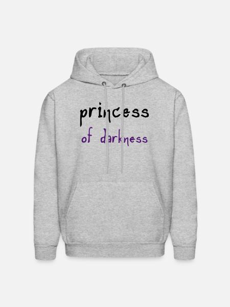 Princess of Darkness - Men's Hoodie - heather gray