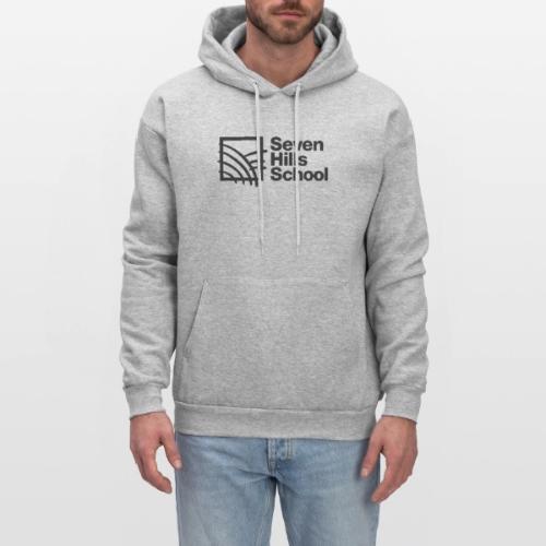 Seven Hills School - Black Logo - Men's Hoodie