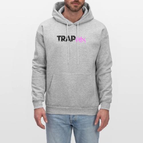 TRAPSTIX LOGO (Black x Pink) - Men's Hoodie