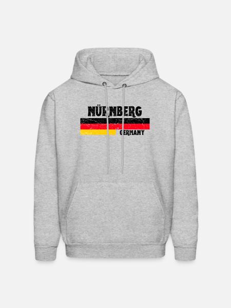 Nürnberg Germany - Men's Hoodie - heather gray