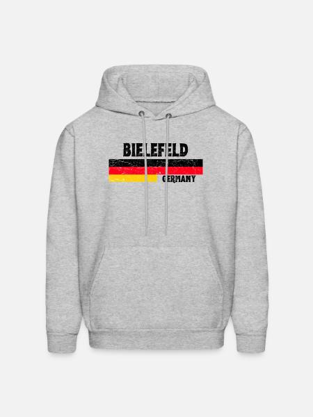 Bielefeld Germany - Men's Hoodie - heather gray
