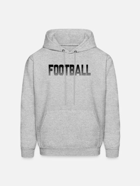 Football - Men's Hoodie - heather gray