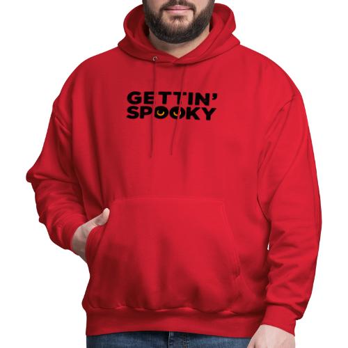 Gettin Spooky Logo _ Black - Men's Hoodie