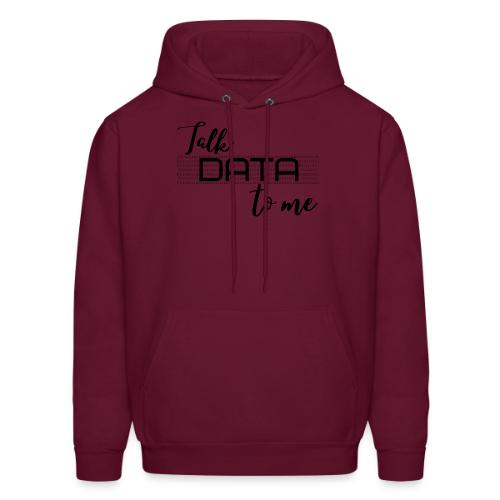 Talk Data to Me (Light) - Men's Hoodie