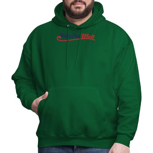 KittyCatMatt Cursive Logo - Men's Hoodie