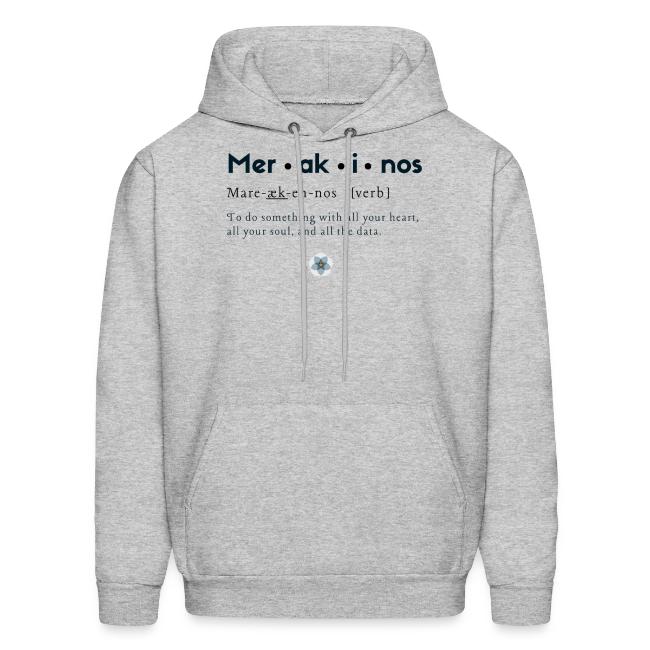 Merakinos definition with logo