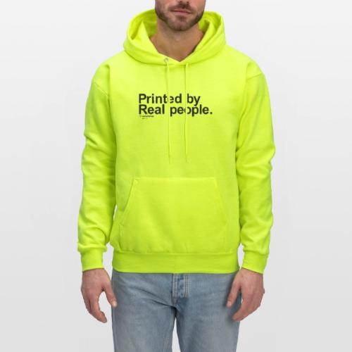 Printed in black - Men's Hoodie
