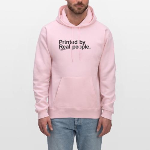 Printed in black - Men's Hoodie