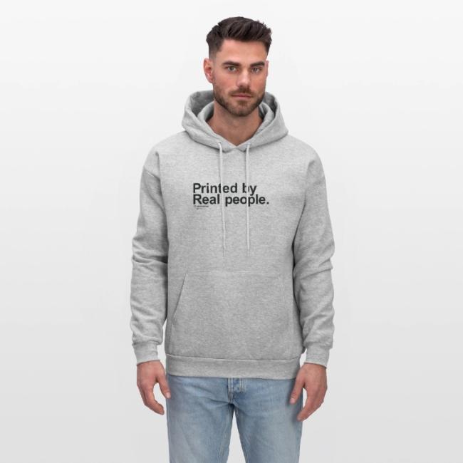 Printed in black