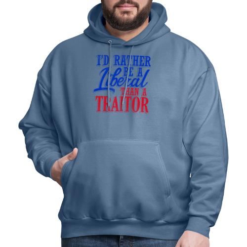 Rather Be A Liberal - Men's Hoodie