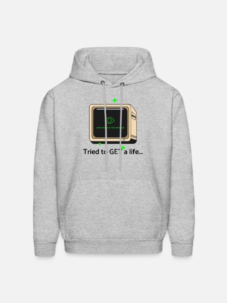 405 - Men's Hoodie - heather gray