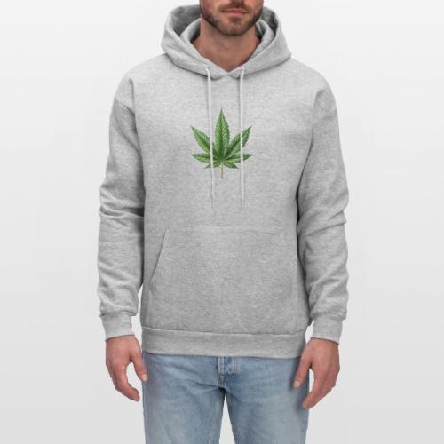 Cannabis Leaf - Men's Hoodie