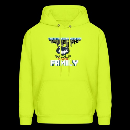 We Are Linked As One Big WolfPack Family - Men's Hoodie